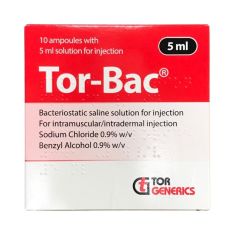 Tor-Bac Bacteriostatic Saline (10 x 5ml)