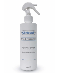 Clinisept+ Prep & Procedure Cleansing Solution 250ml Spray Bottle Care